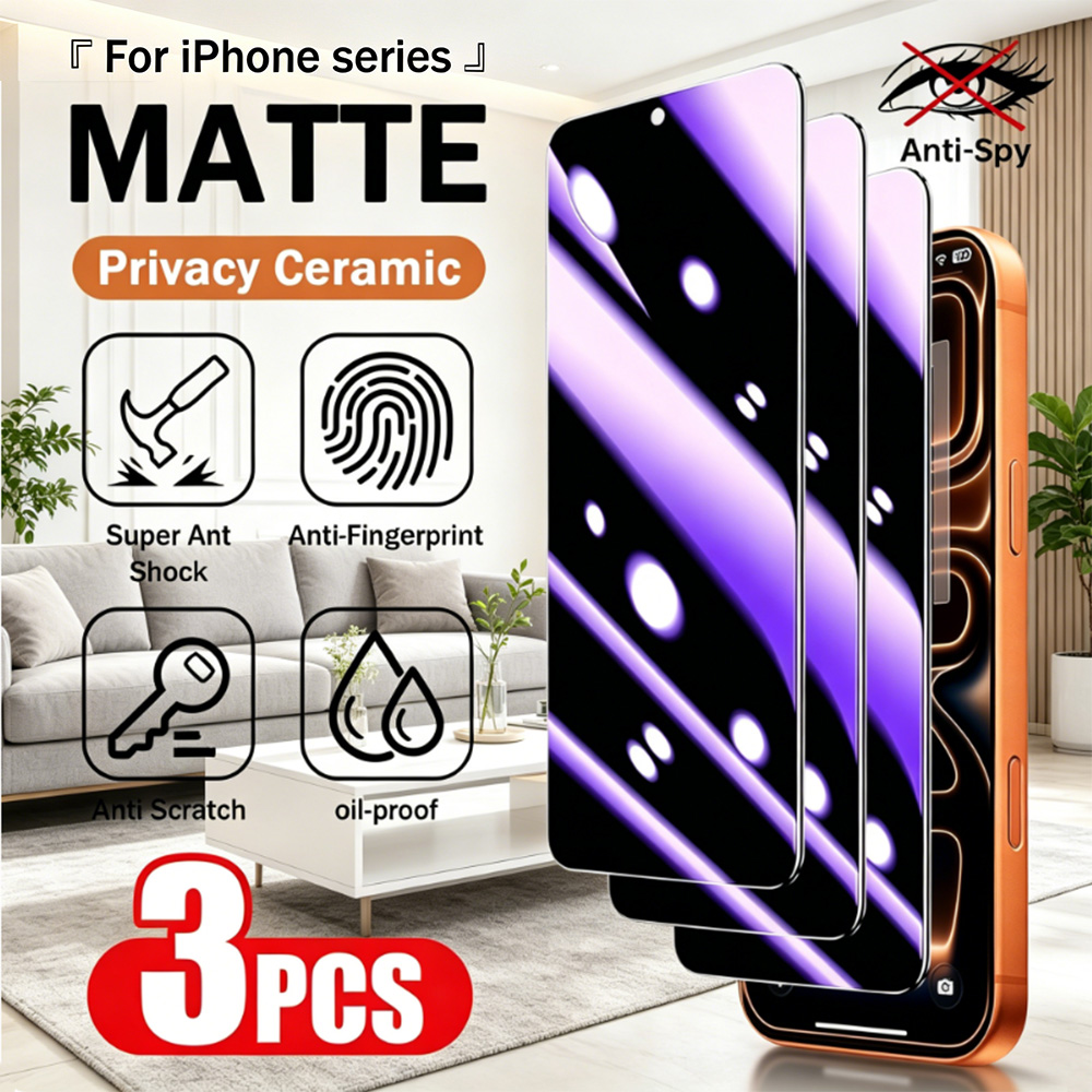 Anti Blue Light Film - NNBILI 3pcs Full Coverage Matte Privacy