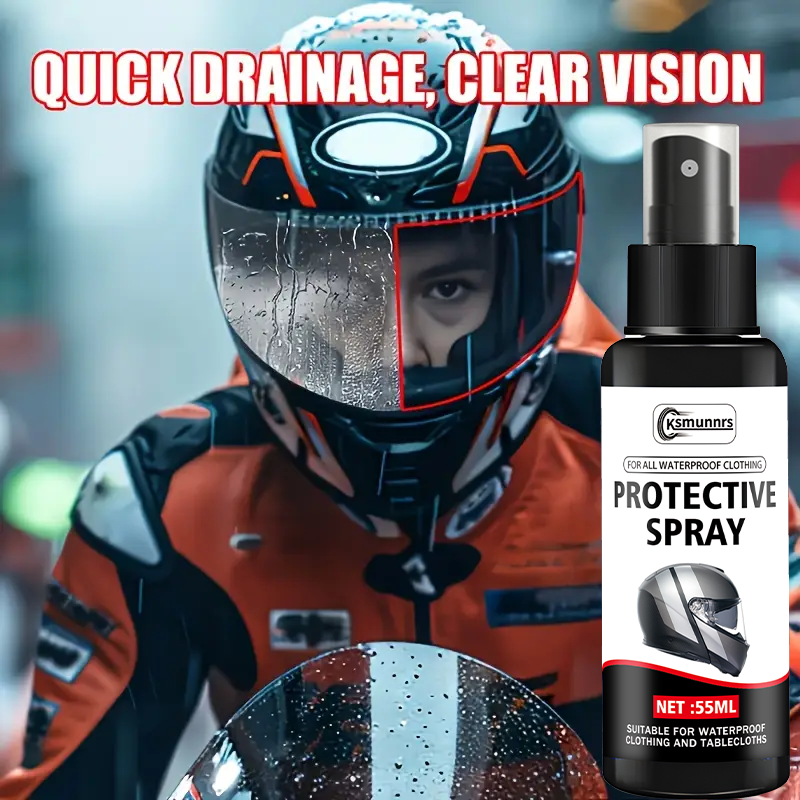 Nano Liquid Coating - Motorcycle Helmet & Car Anti-Fog Spray: