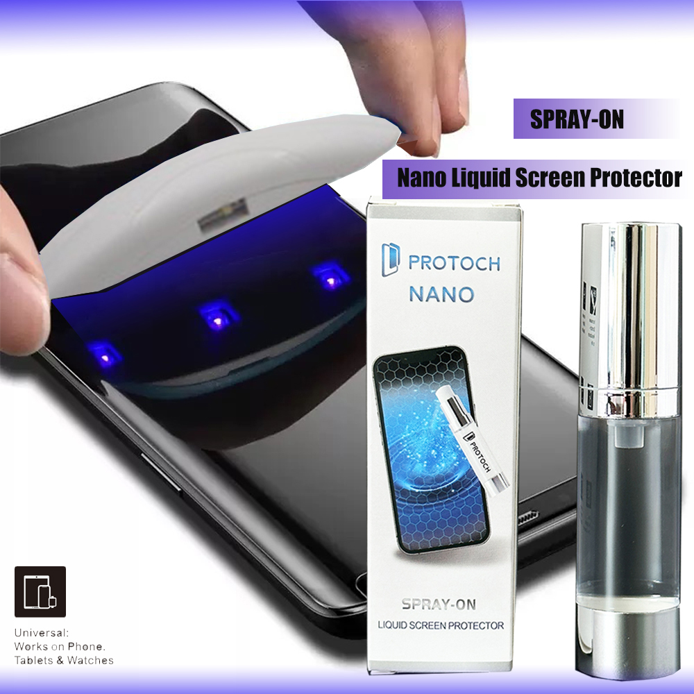 Invisible Nano Liquid Screen P - Oleophobic Coating Spray ulasan dan harga