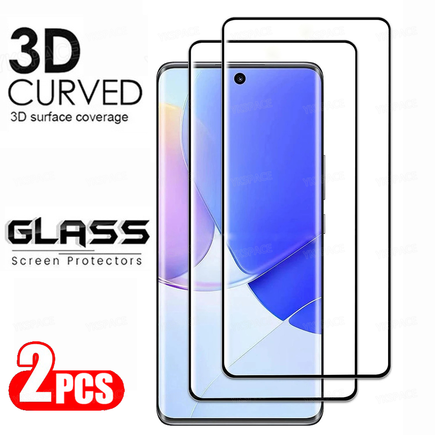 2Pcs 3D Curved Edge 9H HD Clea - Curved Edge Screen ulasan dan harga