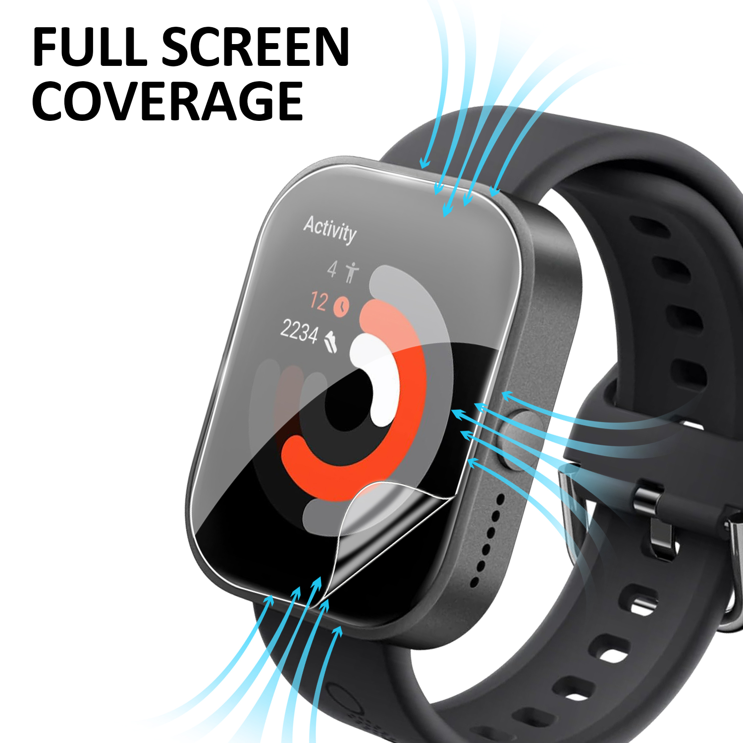 HD Clear TPU Hydraulic Screen  - Smartwatch Screen Film ulasan dan harga