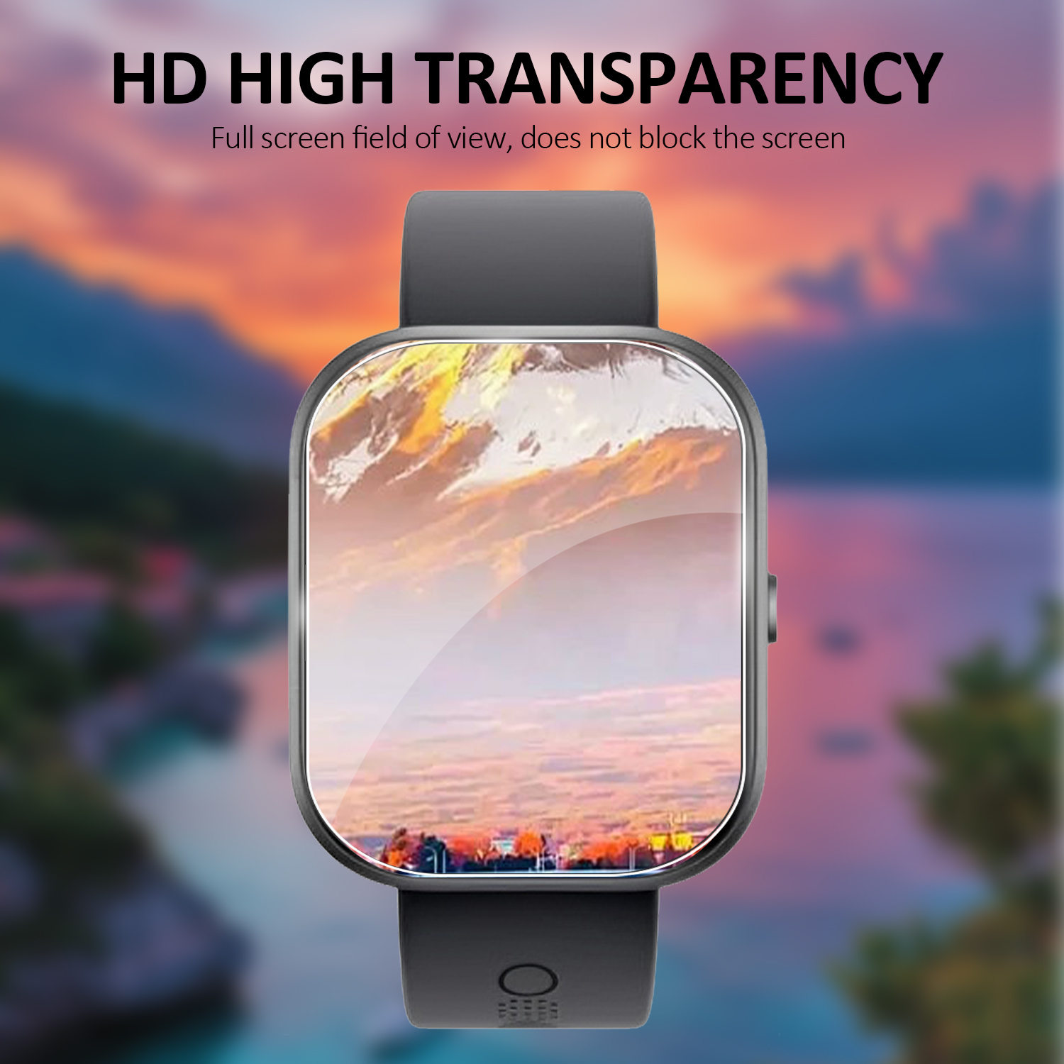 HD Clear TPU Hydraulic Screen  - Smartwatch Screen Film ulasan dan harga
