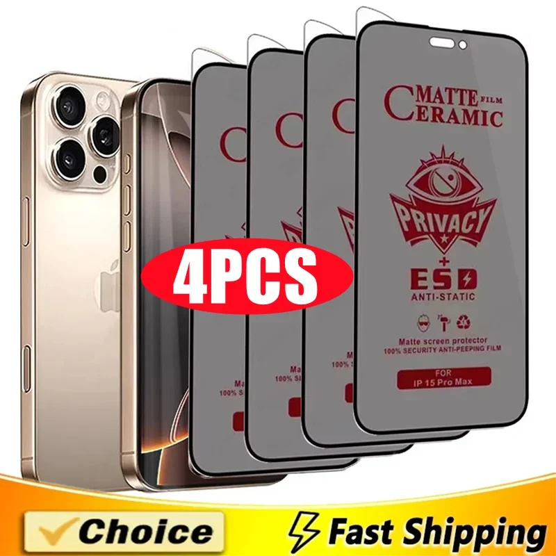 4Pcs Matte Ceramic Privacy Scr - Matte Anti Glare Screen ulasan dan harga
