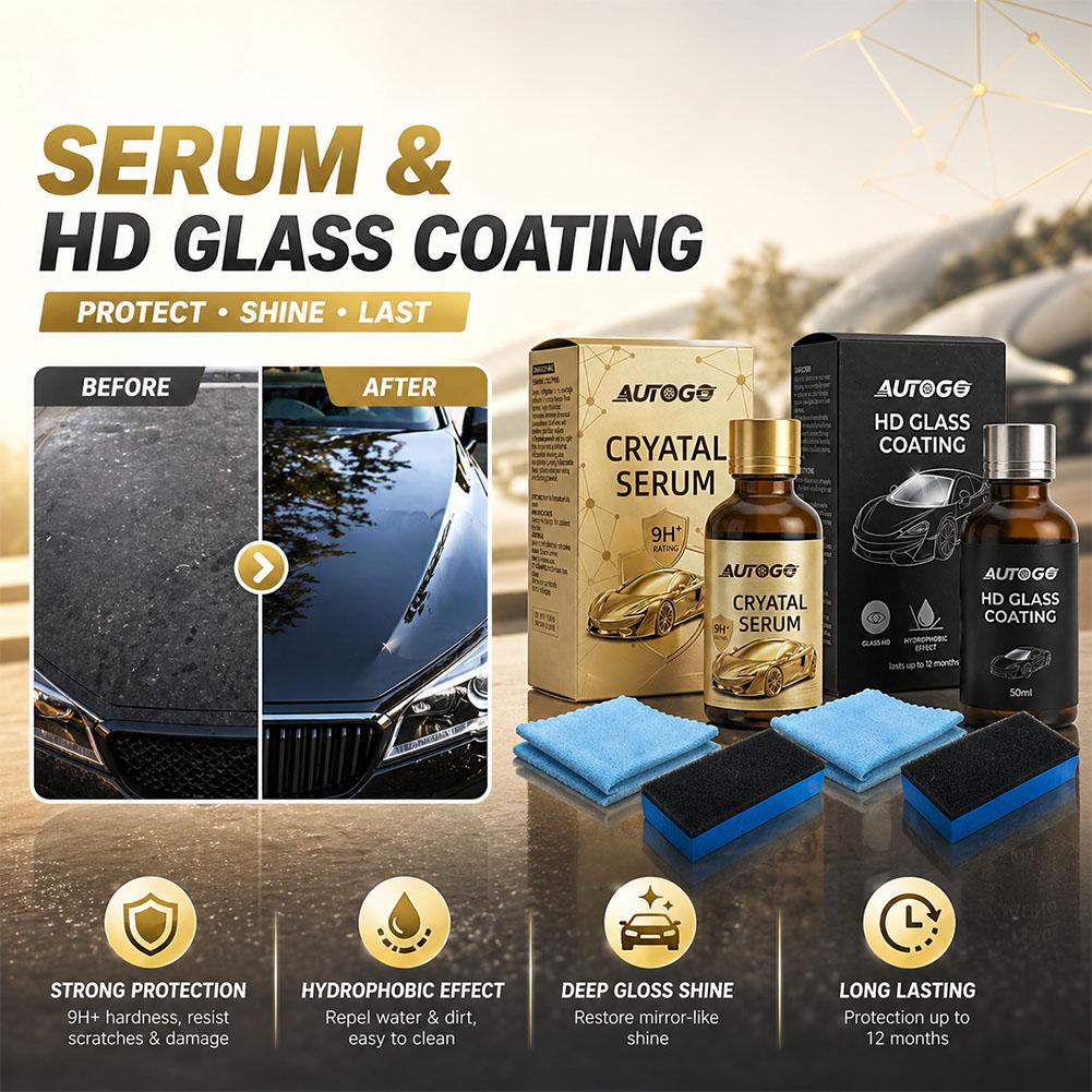 Car Ceramic Coating Kit HD Gla - Glass Protector Auto ulasan dan harga