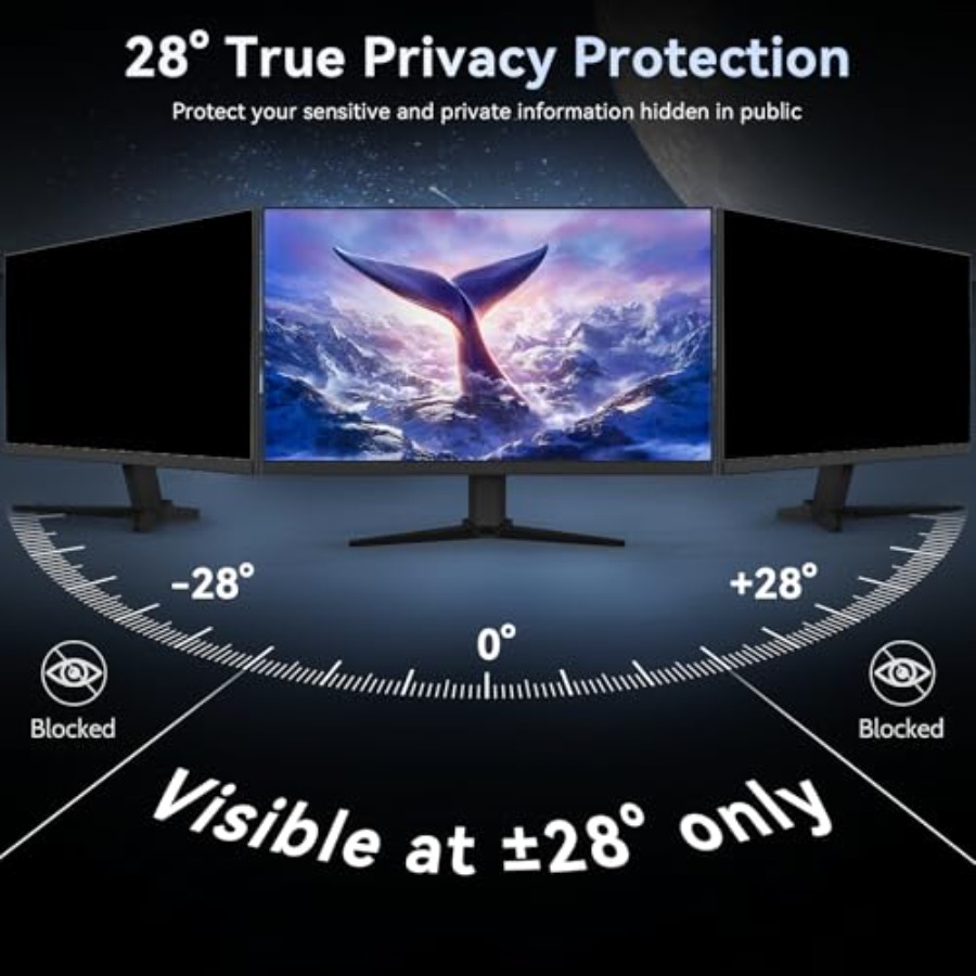 [2-Pack] 23 Inch Computer Priv - Privacy Filter 2Pack ulasan dan harga