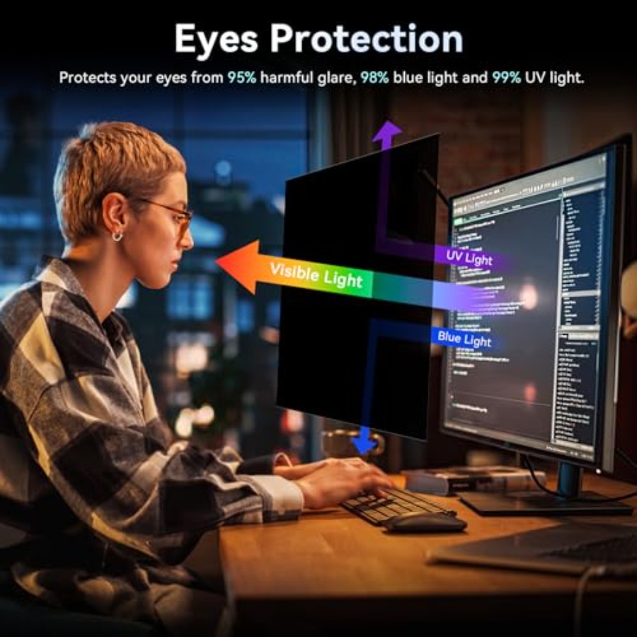 [2-Pack] 23 Inch Computer Priv - Privacy Filter 2Pack ulasan dan harga