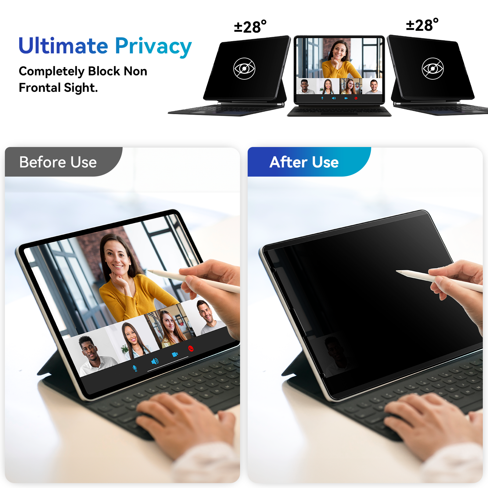 Protescreen 1PC Magnetic Priva - Privacy Filter 2Pack ulasan dan harga