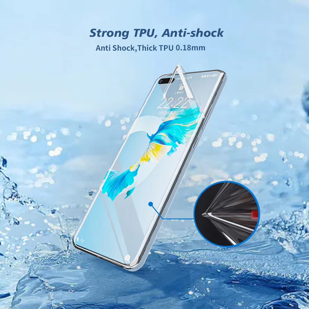 FONLYU 50pc HD Traceless TPU H - Screen Protector Cutter ulasan dan harga