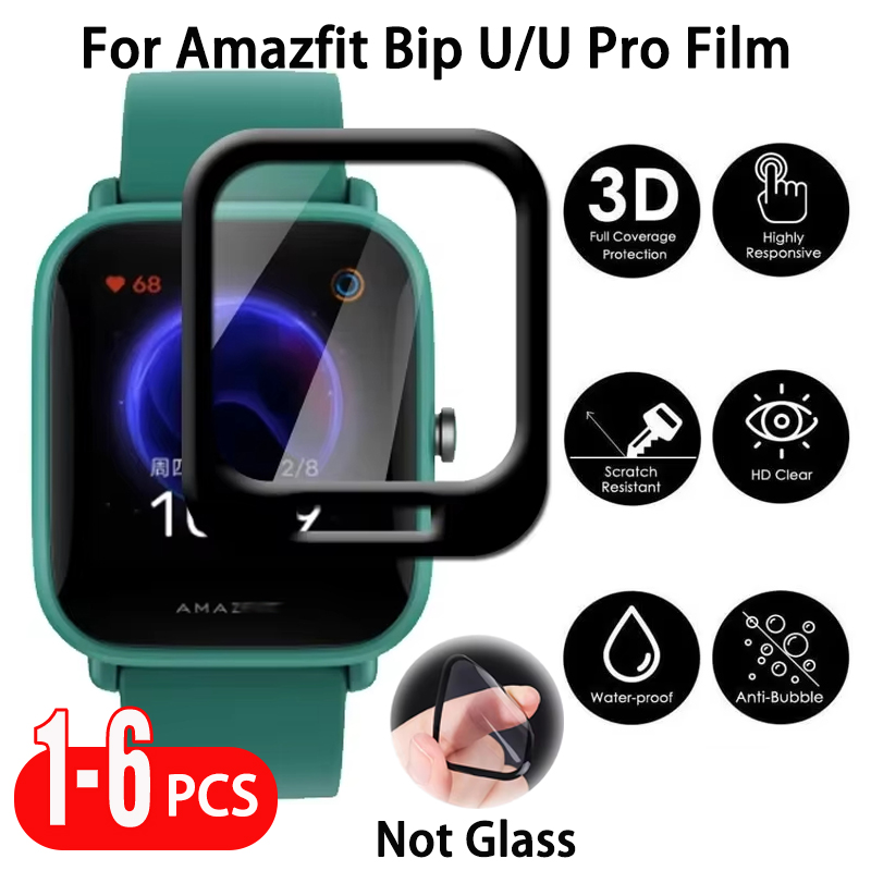 1-6 PCS Screen Protector Film  - Smartwatch Screen Film ulasan dan harga