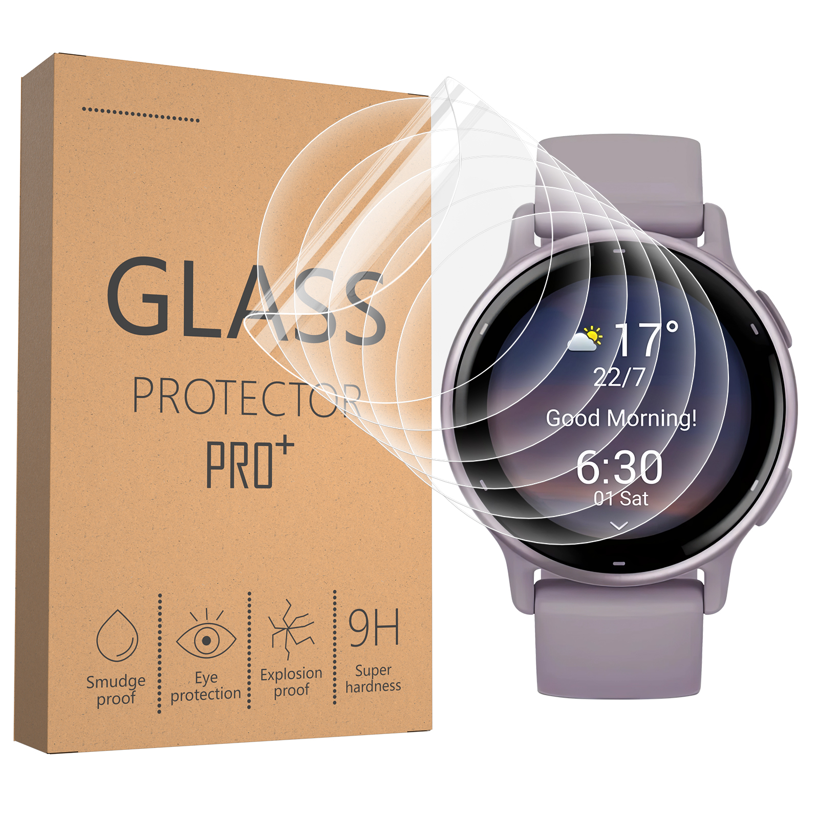 Soft Clear Protective Film For - Smartwatch Screen Film ulasan dan harga
