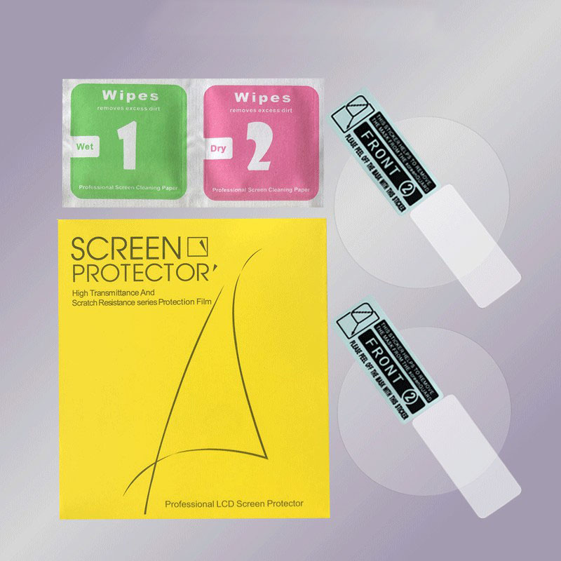 2PCS Soft Hydrogel Film Anti-s - Smartwatch Screen Film ulasan dan harga