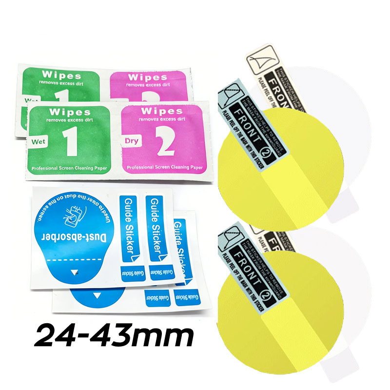 2PCS Soft Hydrogel Film Anti-s - Smartwatch Screen Film ulasan dan harga