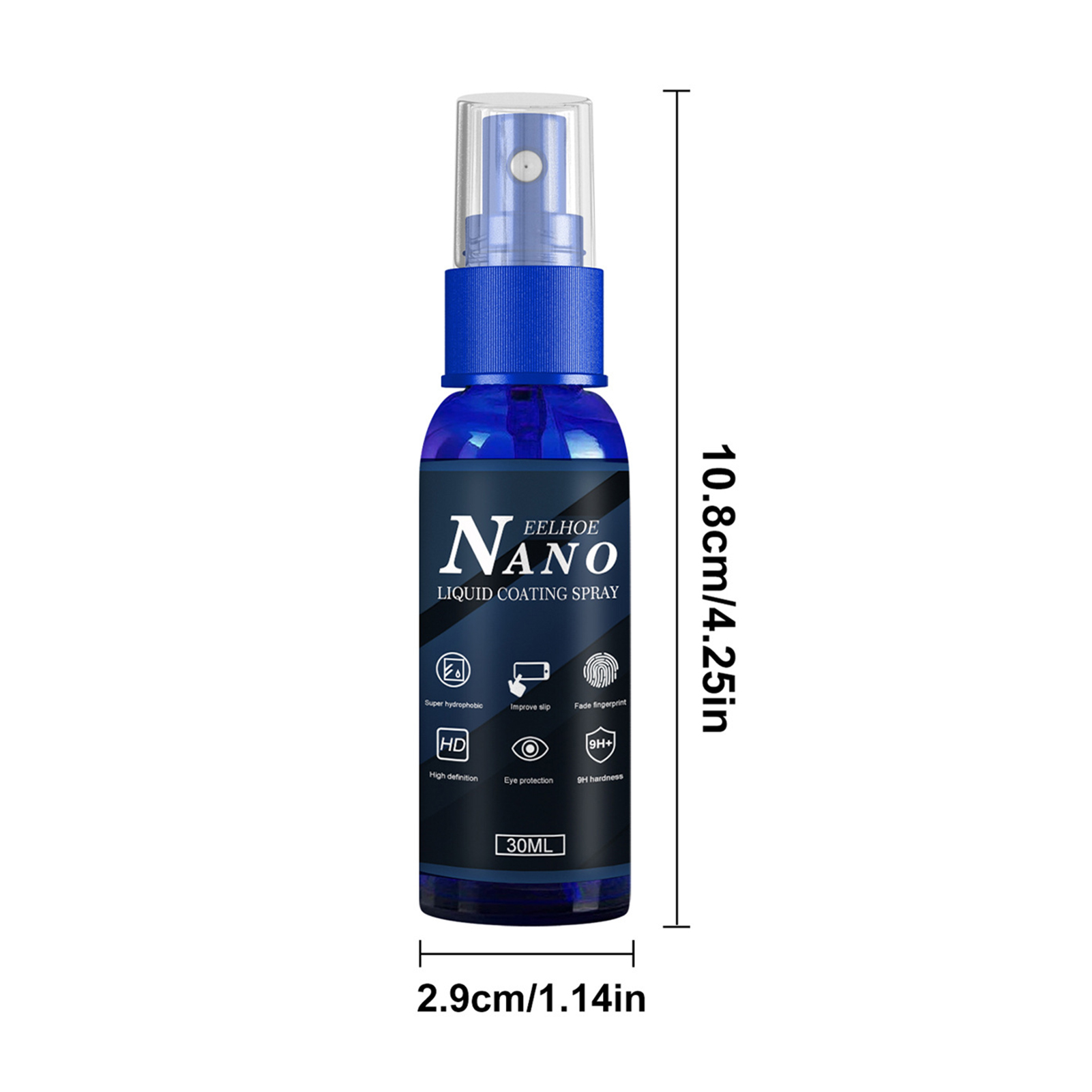 Nano  Screen Protector Fade Fi - Oleophobic Coating Spray ulasan dan harga
