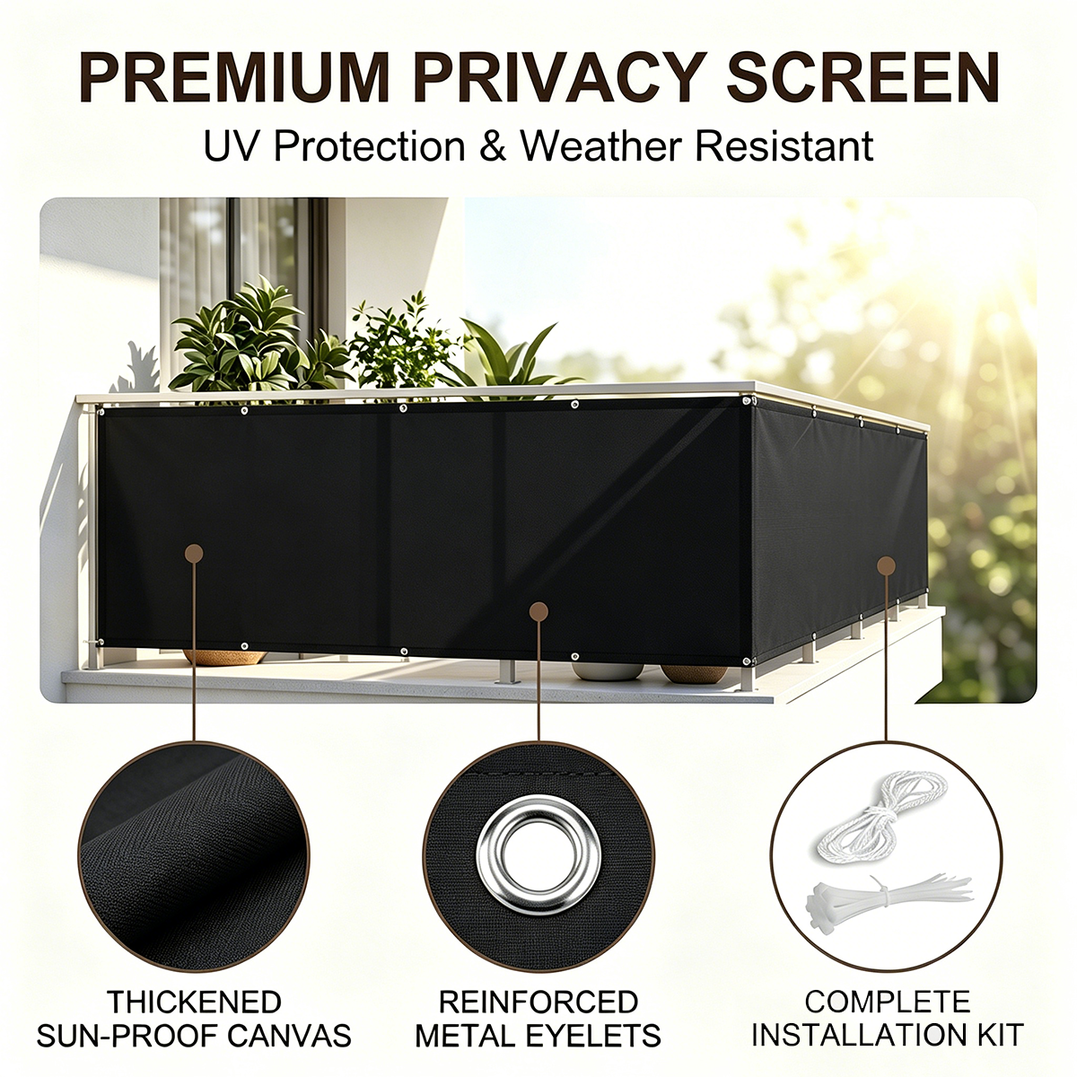 Opaque Privacy Fence, Waterpro - Privacy Screen Protector ulasan dan harga