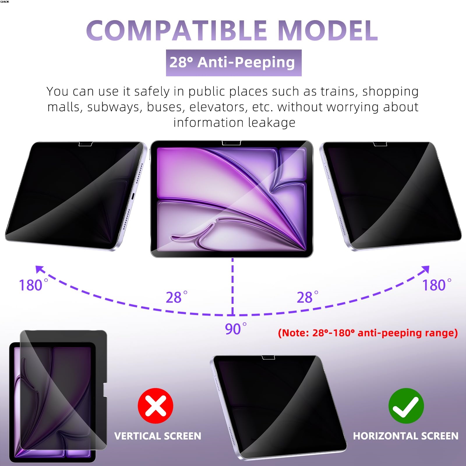 2 Way Privacy Anti-Spy Screen  - Anti Blue Light Film ulasan dan harga