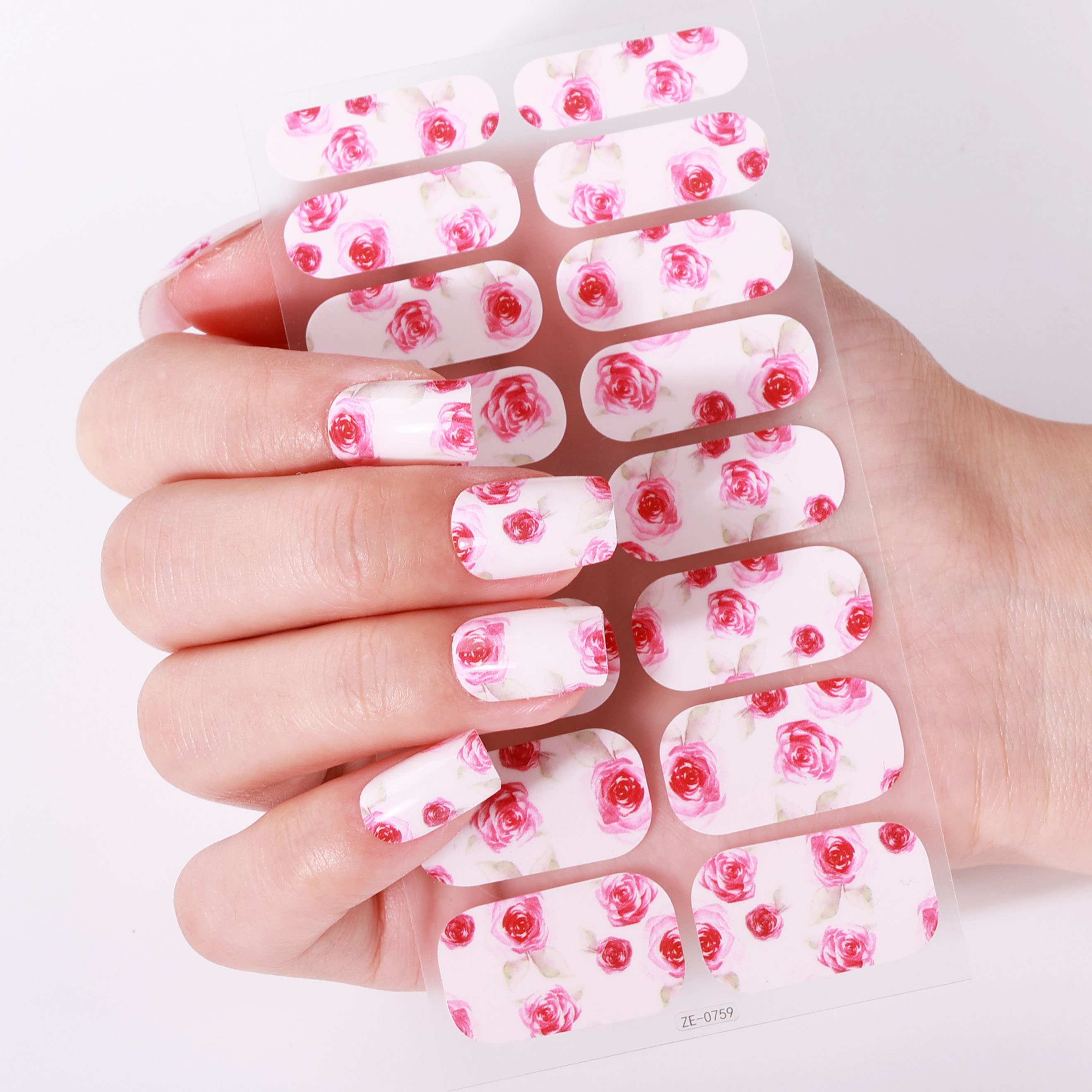 16Tips Full Cover Nail Sticker - Full Cover Adhesive ulasan dan harga
