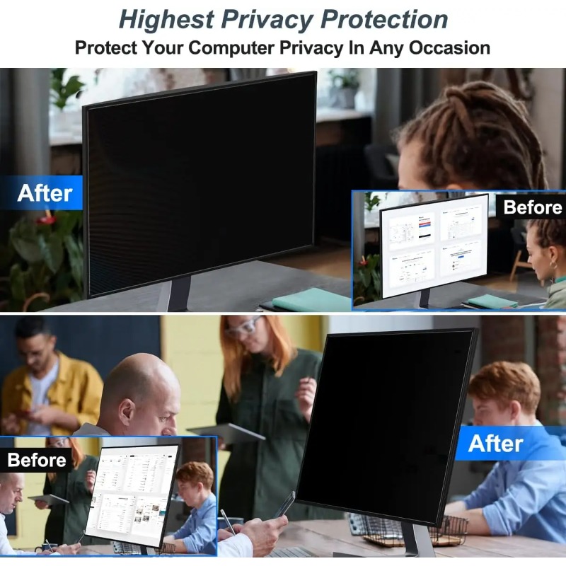 24inch Computer Privacy Screen - Privacy Filter 2Pack ulasan dan harga
