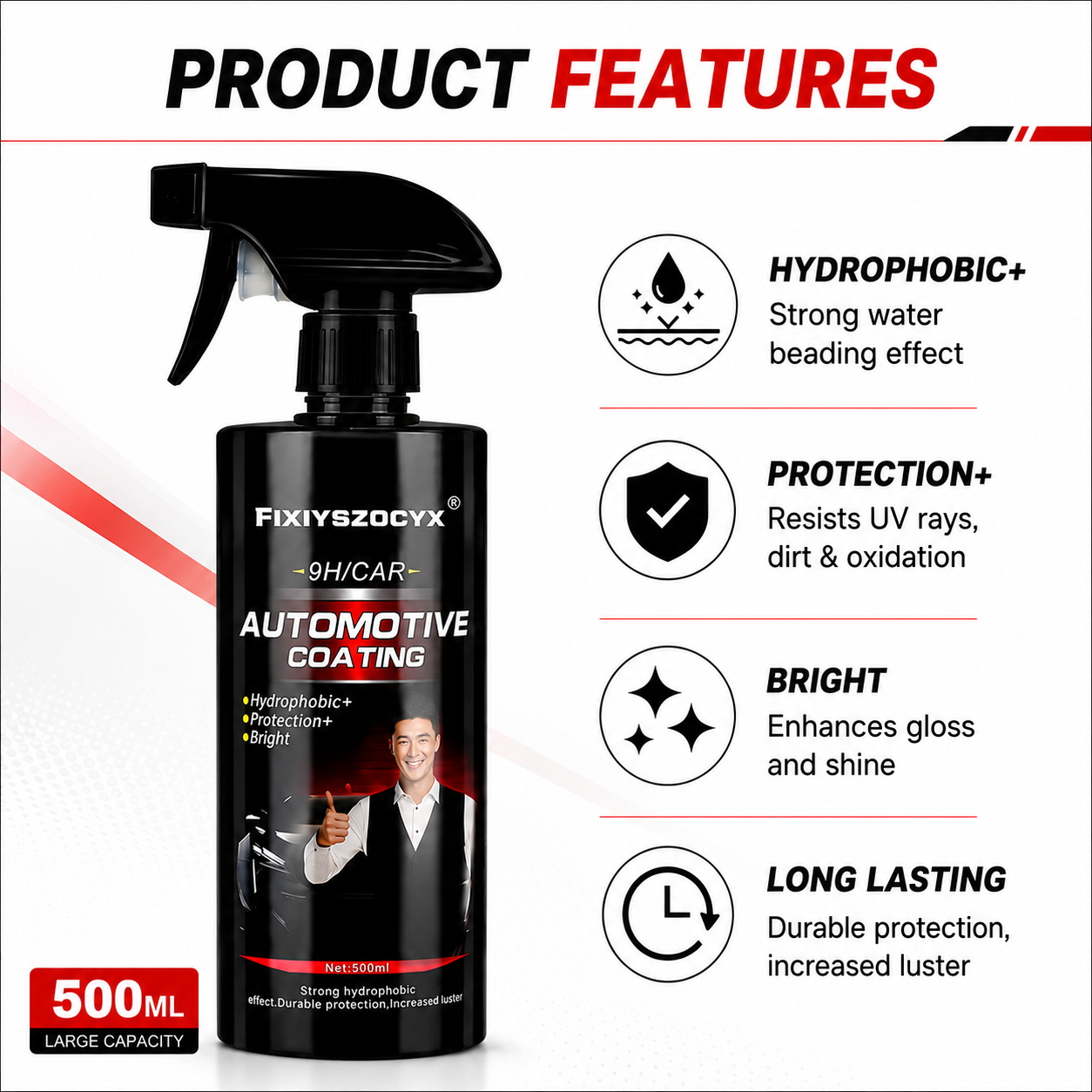 Ceramics for Cars Coating 500M - Nano Liquid Coating ulasan dan harga