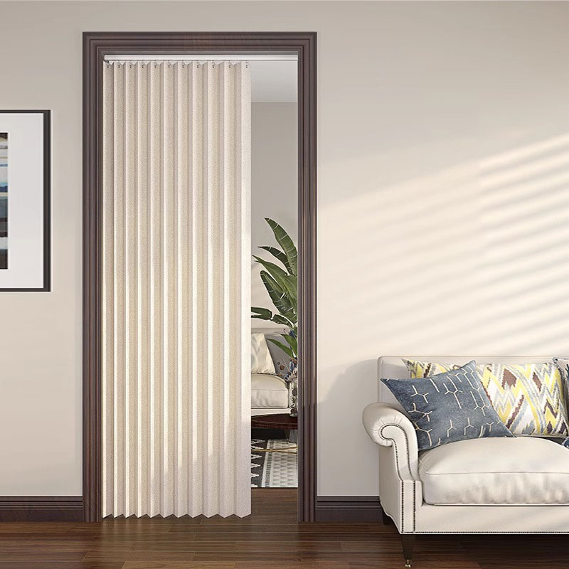 Folding Accordion Door Curtain - Privacy Screen Protector ulasan dan harga