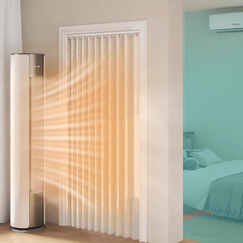 Folding Accordion Door Curtain - Privacy Screen Protector ulasan dan harga