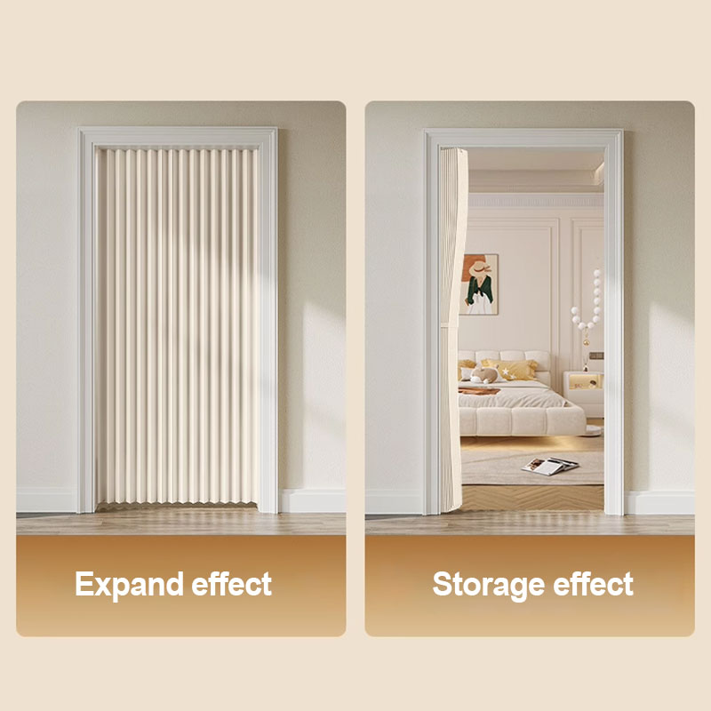 Folding Accordion Door Curtain - Privacy Screen Protector ulasan dan harga