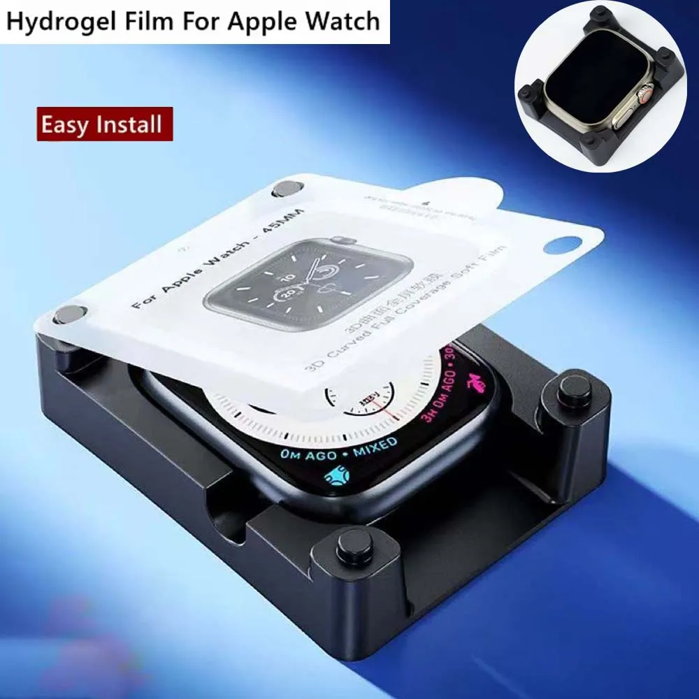 Hydrogel Film For Apple Watch  - Screen Alignment Tool ulasan dan harga