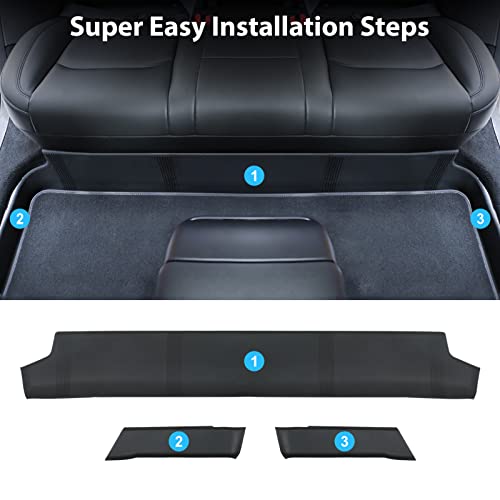 Rear Seat Underside Kick Prote - Full Cover Adhesive ulasan dan harga