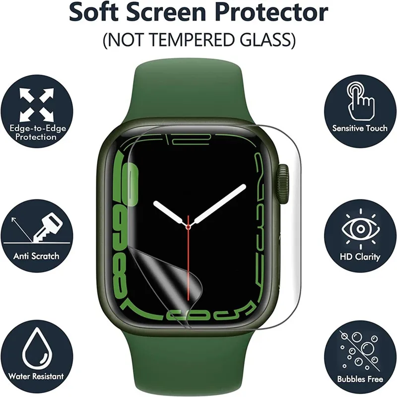 3PCS Hydrogel Film for Apple W - Smartwatch Screen Film ulasan dan harga
